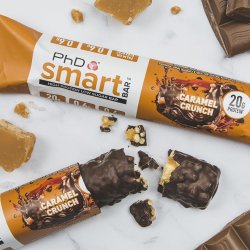 PhD - Smart Bar 64g Caramel Crunch
