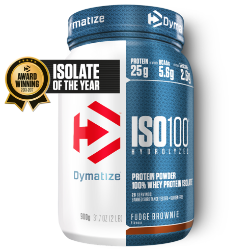 Dymatize-ISO 100 - 900g Fudge Brownie