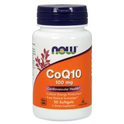 Now Foods - CoQ10 100mg - 50 Softgels