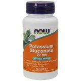 Now Foods - Potassium Gluconate 99mg 100 tab