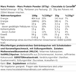 Mars Hi-Protein - 875g