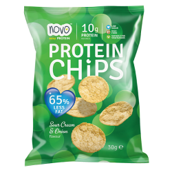 Novo Nutrition - Protein Chips 30g Sour Cream & Onion