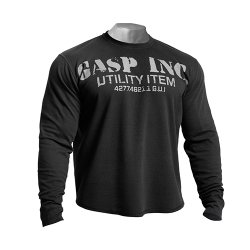 GASP - Thermal Gym Sweater Asphalt L