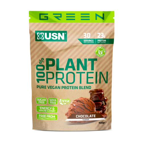 USN - 100% Plant Protein 900g Chocolate