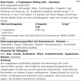 Now Foods - L-Tryptophan 500mg 120 Kapseln