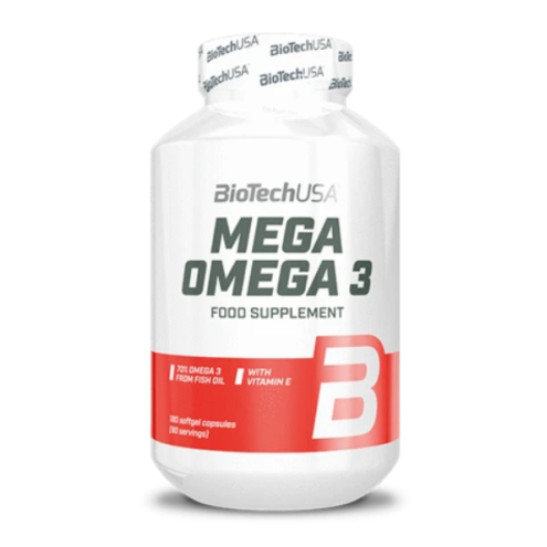 BioTech USA - Mega Omega 3 - 180 softgel cap.