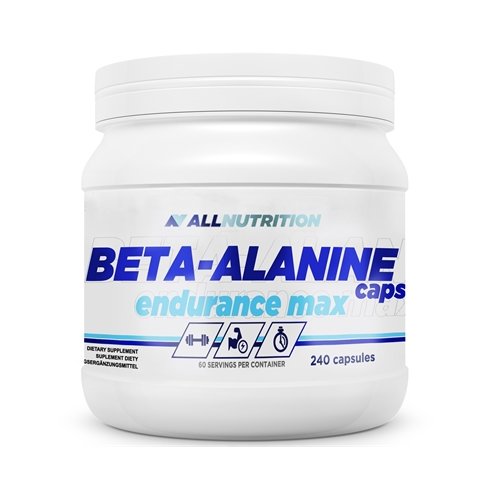All Nutrition - Beta-Alanine Endurance Max - 240 Caps.