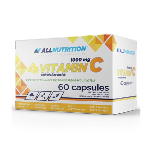 All Nutrition - Vitamin C 1000mg with Bioflovonoids - 60 caps.