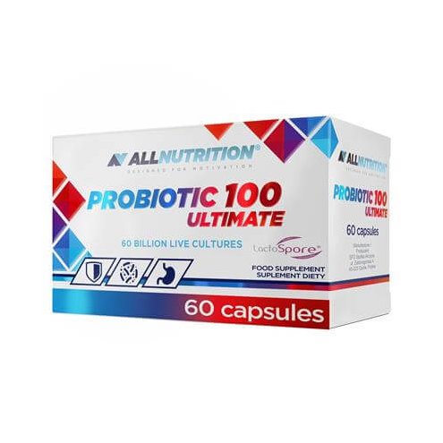 All Nutrition - Probiotic 100 Ultimate - 60 caps.