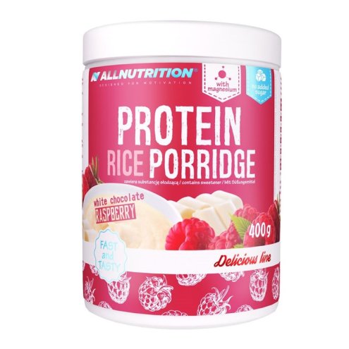 All Nutrition - Protein Rice Porridge - 400g White Chocolate Raspberry
