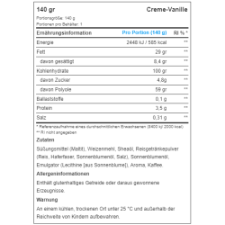 All Nutrition - Nut Love Vegan Rolls - 140g Cream-Vanilla...