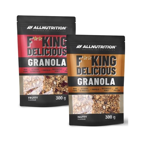 All Nutrition - FitKing Delicious Granola - 300g Fruity