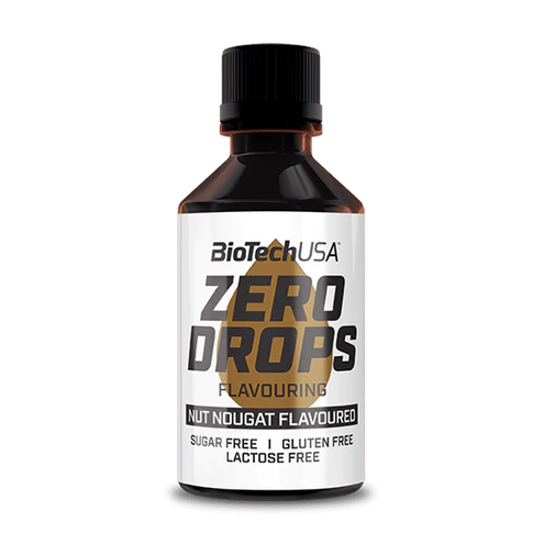 BioTech USA - Zero Drops Flavoring - 50ml Nut Nougat