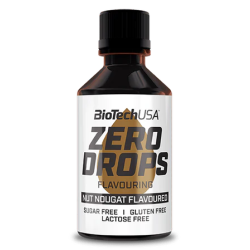 BioTech USA - Zero Drops Flavoring - 50ml Nut Nougat