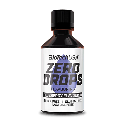 BioTech USA - Zero Drops Flavoring - 50ml Blueberry