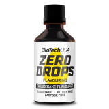 BioTech USA - Zero Drops Flavoring - 50ml Cheescake