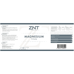 ZNT Nutrition - Magnesium Citrat - 90 Kaps.