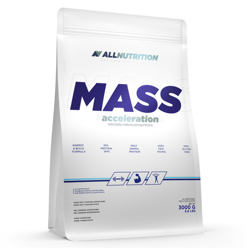 All Nutrition - Mass Acceleration - 3000g Vanilla