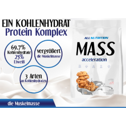 All Nutrition - Mass Acceleration - 3000g Vanilla