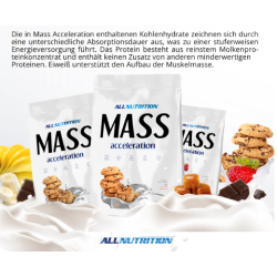 All Nutrition - Mass Acceleration - 3000g Vanilla