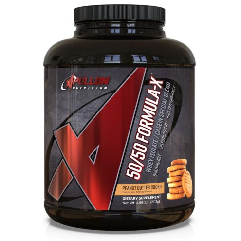 Apollon Nutrition - 50/50 Formula X Protein - 64 serv. Peanut Butter Cookie