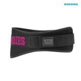Better Bodies - Womens Gym Belt - Black/Pink