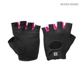 Better Bodies - Womens Training Gloves - Black/Pink