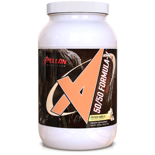 Apollon Nutrition - 50/50 Formula-V - Vegan Protein French Vanilla - 936g