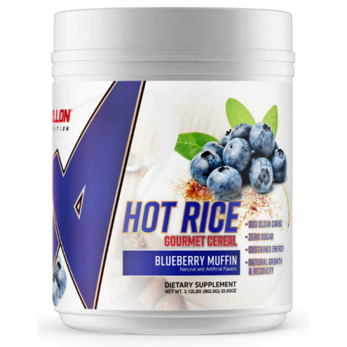 Apollon Nutrition - HOT RICE Gourmet Cereal Blueberry Muffin - 962,5g