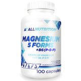 All Nutrition - Magnesium 5 Forms + B6 (P-5-P) - 100 caps