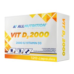 All Nutrition - Vit D3 2000ug - 120 caps.