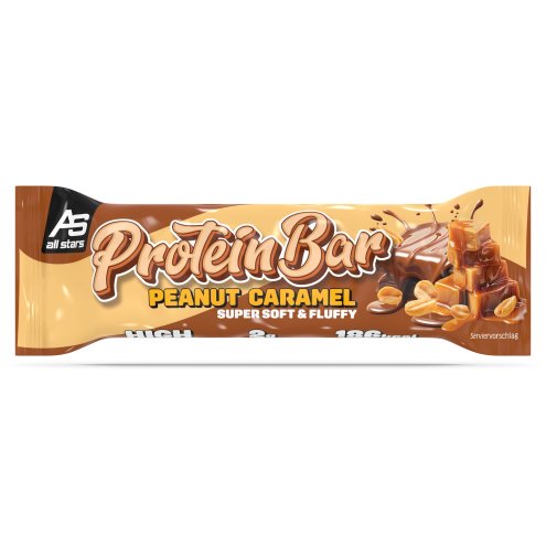 All Stars - Protein Bar Soft & Fluffy - 50g Peanut Caramel