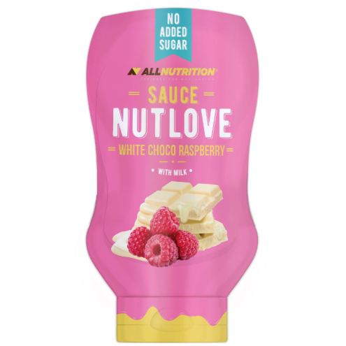 All Nutrition - Nutlove Sauce - 280g White Choco Raspberry