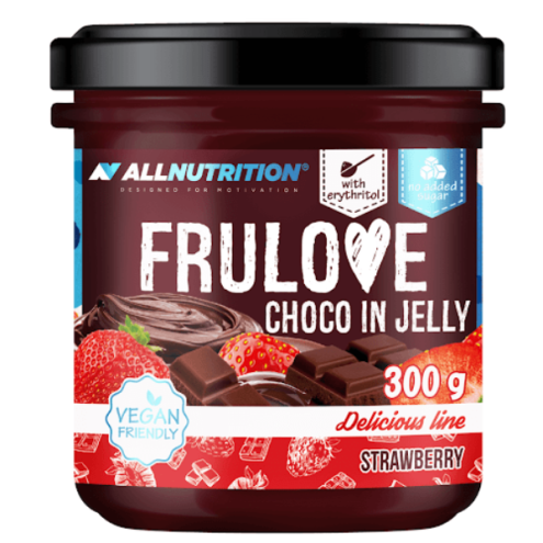 All Nutrition - FruLove Choco in Jelly - Strawberry 300g