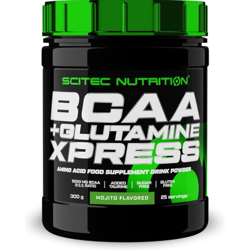 Scitec Nutrition - BCAA+Glutamine Xpress Mojito Flavored 300g